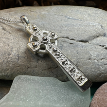 Load image into Gallery viewer, Saint Martin&#39;s Scottish Celtic Cross Necklace
