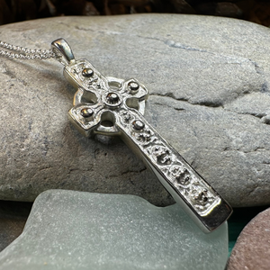 Saint Martin's Scottish Celtic Cross Necklace