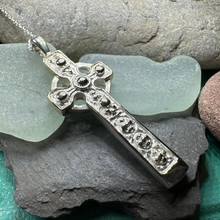 Load image into Gallery viewer, Saint Martin&#39;s Scottish Celtic Cross Necklace
