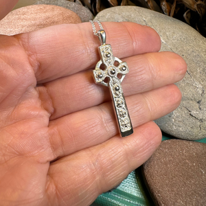 Saint Martin's Scottish Celtic Cross Necklace