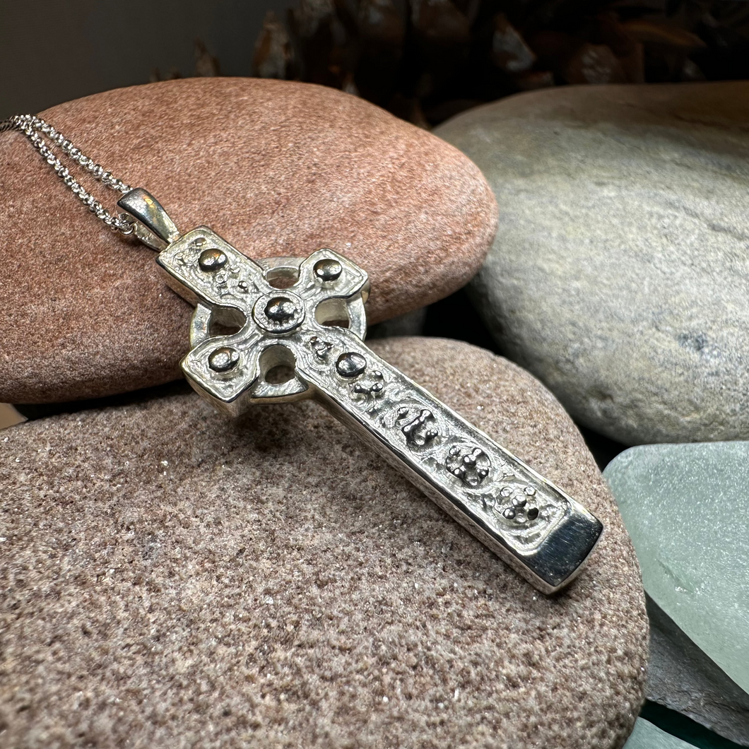 Saint Martin's Scottish Celtic Cross Necklace