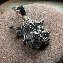 Load image into Gallery viewer, Highland Cow Thistle Necklace
