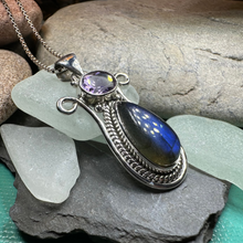 Load image into Gallery viewer, Romilly Labradorite Necklace
