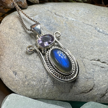 Load image into Gallery viewer, Romilly Labradorite Necklace
