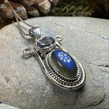 Load image into Gallery viewer, Romilly Labradorite Necklace
