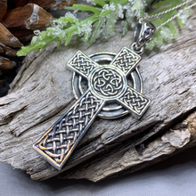 Load image into Gallery viewer, Macaille Celtic Cross Necklace
