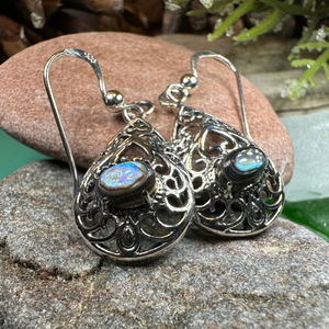 Alby Celtic Raindrop Earrings