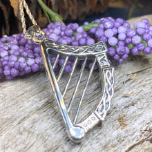 Load image into Gallery viewer, Irish Harp Necklace
