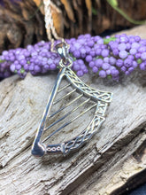 Load image into Gallery viewer, Irish Harp Necklace
