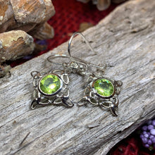 Load image into Gallery viewer, Annalise Gemstone Trinity Knot Earrings
