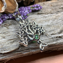 Load image into Gallery viewer, Emerald Isle Tree of Life Necklace
