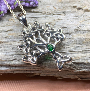 Emerald Isle Tree of Life Necklace