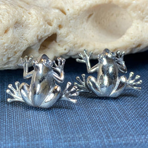 Frog Earrings, Tree Frog Earrings, Animal Jewelry, Nature Jewelry, Mom Gift, Sister Gift, Girlfriend Gift, Teacher Gift, Aunt Gift