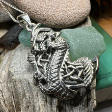 Load image into Gallery viewer, Aevnass Dragon Moon Necklace
