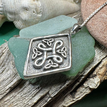 Load image into Gallery viewer, Celtic Quaternary Knot Necklace
