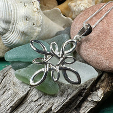 Load image into Gallery viewer, Celtic Star Knot Necklace
