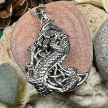 Load image into Gallery viewer, Aevnass Dragon Moon Necklace
