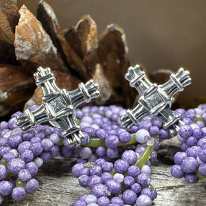 Saint Brigid's Cross Post Earrings