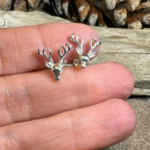 Stag Stud Earrings