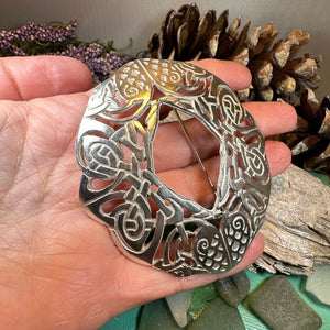 Celtic Birds Brooch