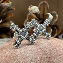 Load image into Gallery viewer, Saint Brigid&#39;s Cross Post Earrings
