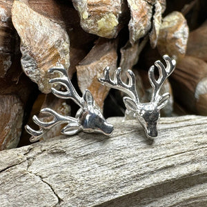 Stag Stud Earrings