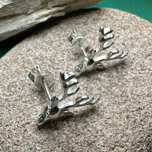 Stag Stud Earrings