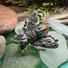 Load image into Gallery viewer, Marcasite Bee Pin
