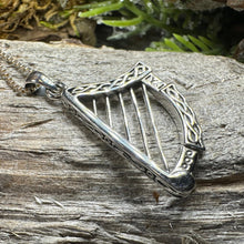 Load image into Gallery viewer, Irish Harp Necklace
