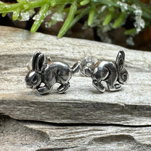 Load image into Gallery viewer, Running Bunny Earrings
