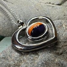 Load image into Gallery viewer, Heathergems Open Heart Necklace
