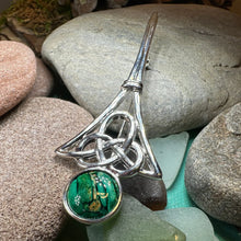 Load image into Gallery viewer, Heathergems Celtic Kilt Pin
