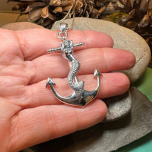 Load image into Gallery viewer, Mermaid Anchor Necklace
