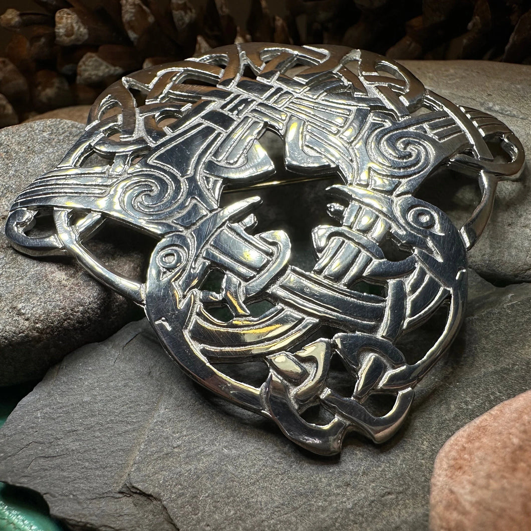 Celtic Cara Brooch