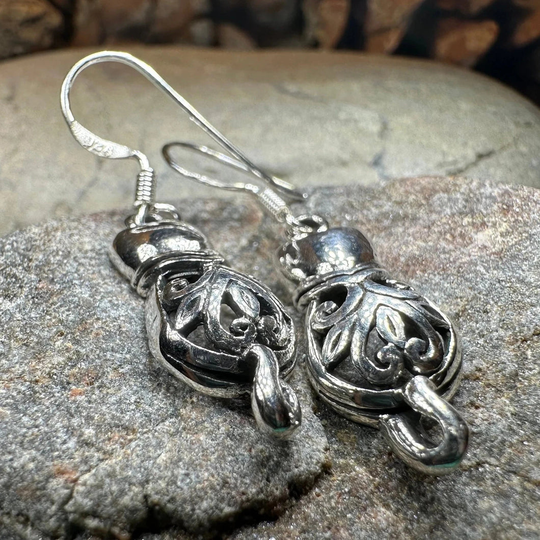 Celtic Cat Earrings