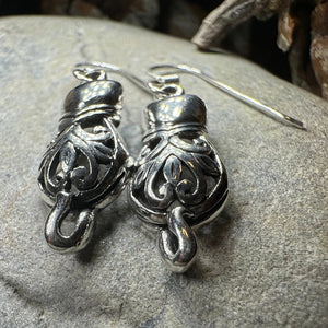 Celtic Cat Earrings