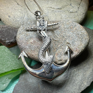 Mermaid Anchor Necklace