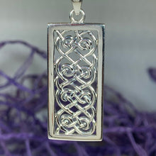 Load image into Gallery viewer, Celtic Knot Necklace, Celtic Jewelry, Irish Jewelry, Ireland Gift, Scotland Jewelry, Bridal Jewelry, Wife Gift, Mom Gift, Anniversary Gift
