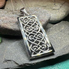 Load image into Gallery viewer, Celtic Knot Necklace, Celtic Jewelry, Irish Jewelry, Ireland Gift, Scotland Jewelry, Bridal Jewelry, Wife Gift, Mom Gift, Anniversary Gift
