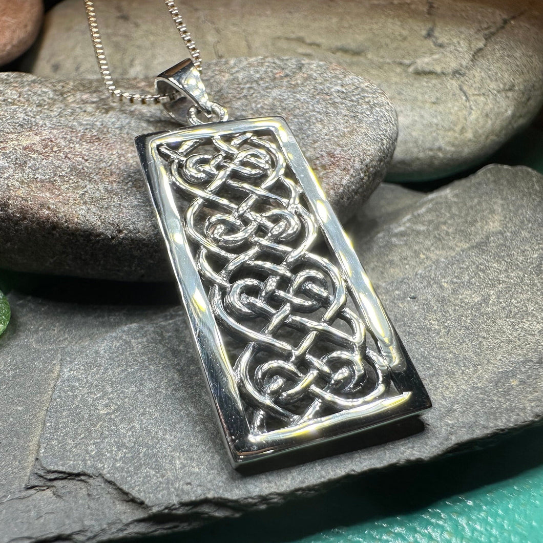 Celtic Knot Necklace, Celtic Jewelry, Irish Jewelry, Ireland Gift, Scotland Jewelry, Bridal Jewelry, Wife Gift, Mom Gift, Anniversary Gift