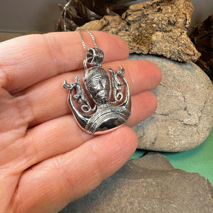 Cernunnos Necklace, Horned God Pendant, Celtic Jewelry, Forest Lover Gift, Pagan Druid Jewelry, Nature Gift, Irish Jewelry, Cernunn, Herne