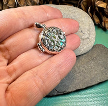 Load image into Gallery viewer, Ceangailte Celtic Tree Locket Necklace
