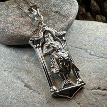 Load image into Gallery viewer, Templar Knight Necklace, Medieval Jewelry, Templar Cross Pendant, Men&#39;s Pendant, Spiritual Jewelry, Celtic Jewelry, Soldier of Christ
