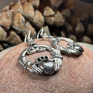 Claddagh Trinity Knot Earrings