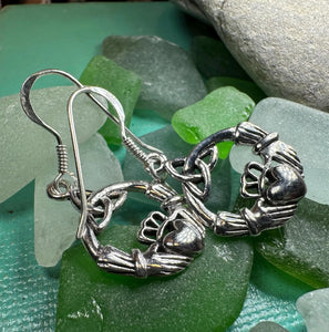 Claddagh Trinity Knot Earrings