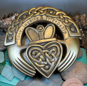 Irish Cladagh Wall Plaque