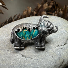 Load image into Gallery viewer, Heathergems Highland Cow Brooch
