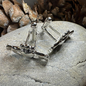 Fíorghrá Claddagh Cuff Links