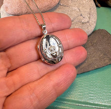 Load image into Gallery viewer, Claddagh Locket Necklace
