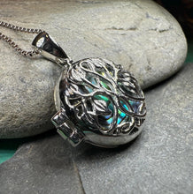 Load image into Gallery viewer, Ceangailte Celtic Tree Locket Necklace
